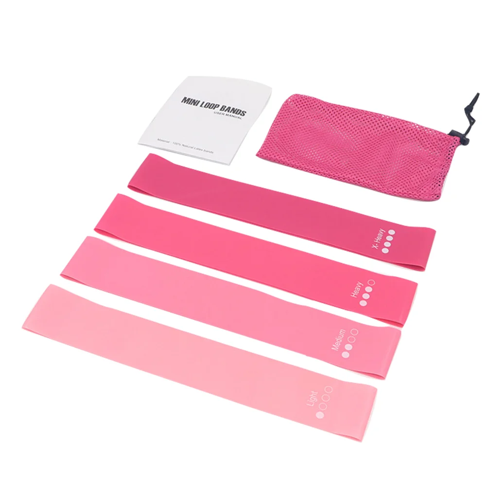 

4Pcs Resistance Band Durable Resistance Exercise Band Exercise Exercise Tool for Women Fitness Home