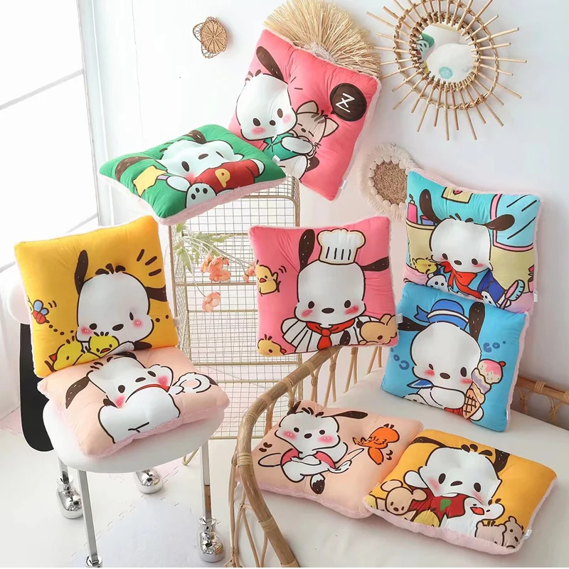 

Милый удобный коврик-накидка для офиса и студентов, симпатичный мультяшный чехол, декоративная подушка для ресторана