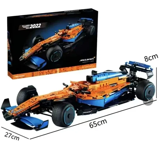 

NEW Technical 42141 McLarens Formula 1 Race Car Model Buiding Kit Block Self-locking Bricks MOC Toys for kids Birthday gift
