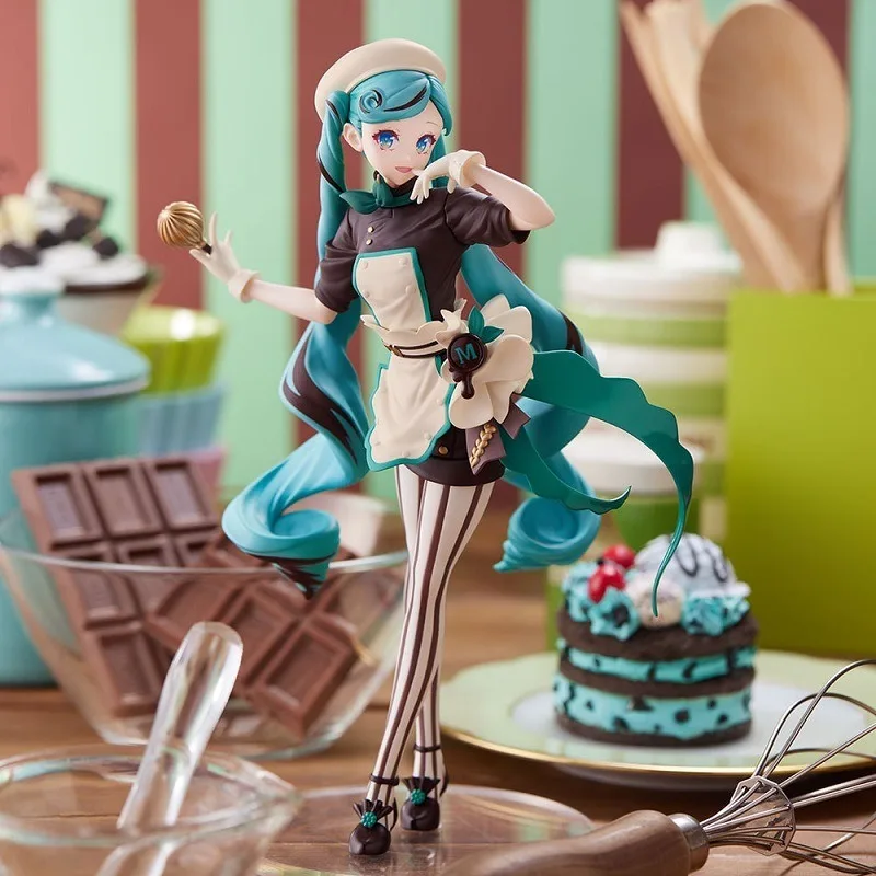 Фигурка Мику из аниме Hatsune фигурка мультфильма модель милой девочки настольные