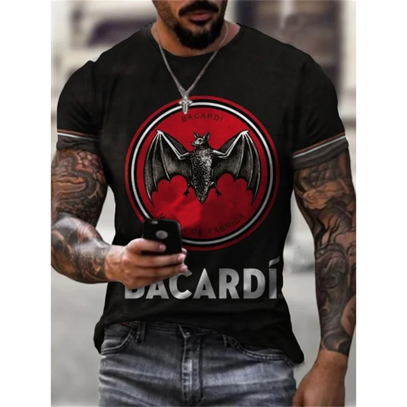 

2022 Summer Top Items Men's Casual T-Shirts Short Sleeves 3d Printed Pattern Slim Sweatshirts Crew Neck Plus Size Tops Xxs-6xl