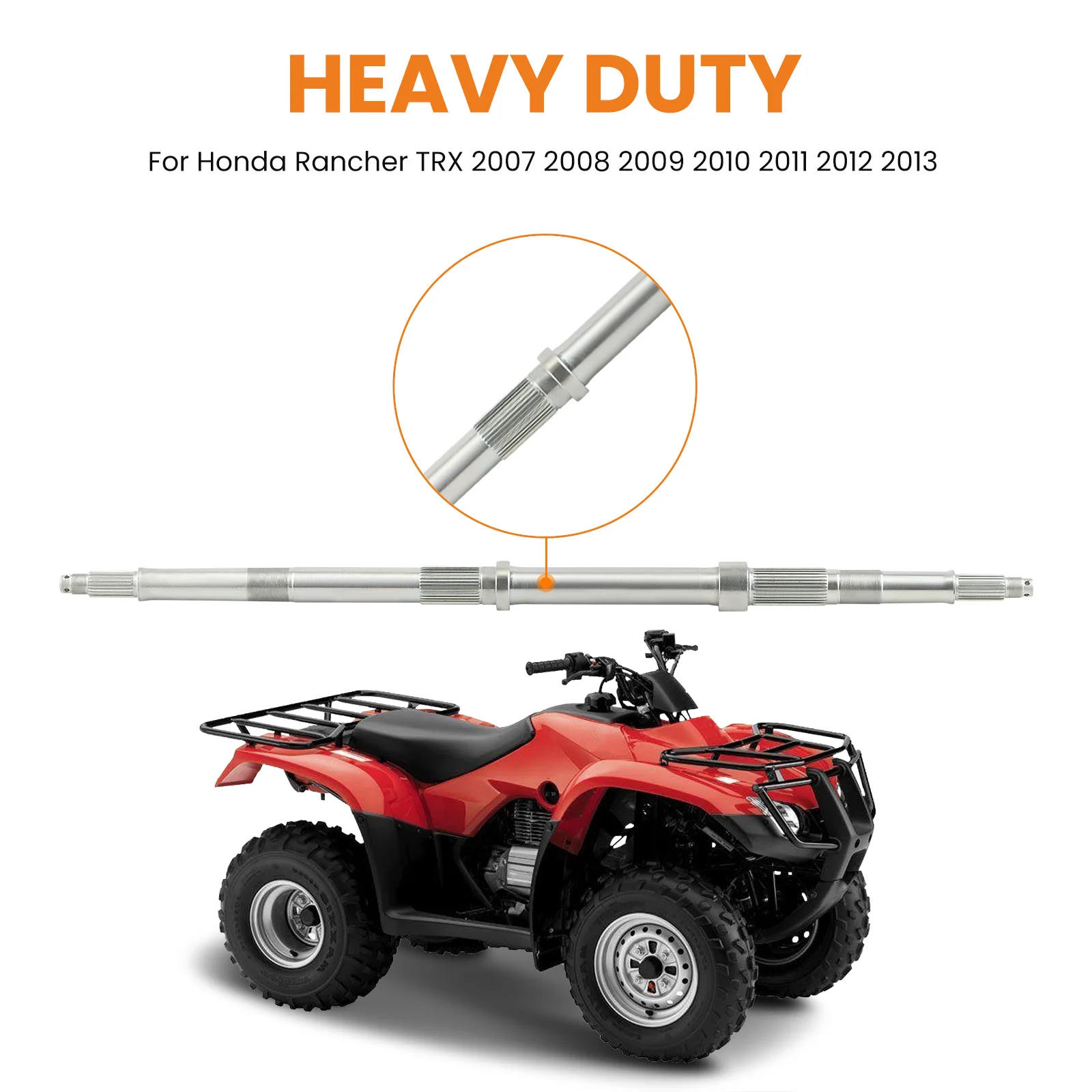 Вал заднего моста 855 мм для Honda Rancher TRX TRX420FM TRX420TE TRX420TM 42310HP5600