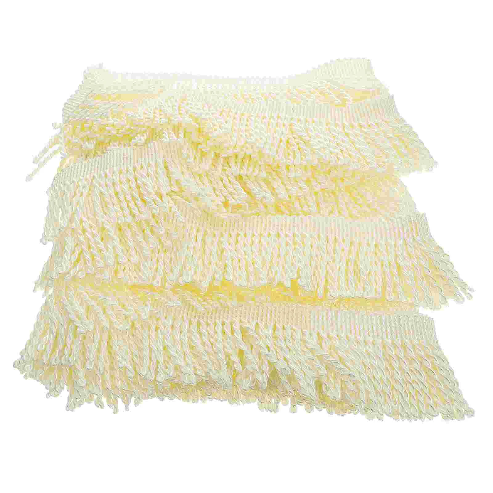 

Trim Sewing Lace Fabric Fringe Diy Tassel Curtain Craft Ribbon Fringes Wide Tassels Curtains Golden Braid Weights Accessory
