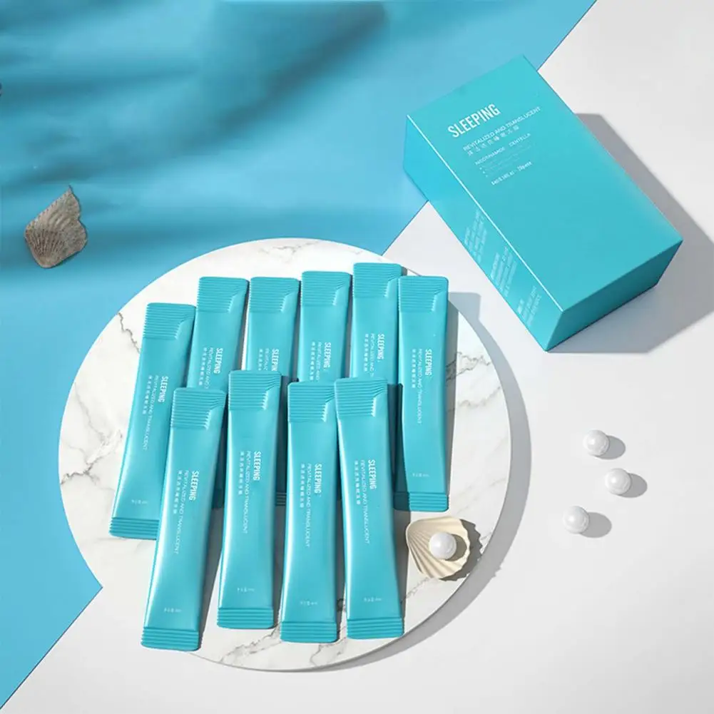 20 шт./компл. 4 мл маска для лица быстрое впитывание экстракт грязи натуральный