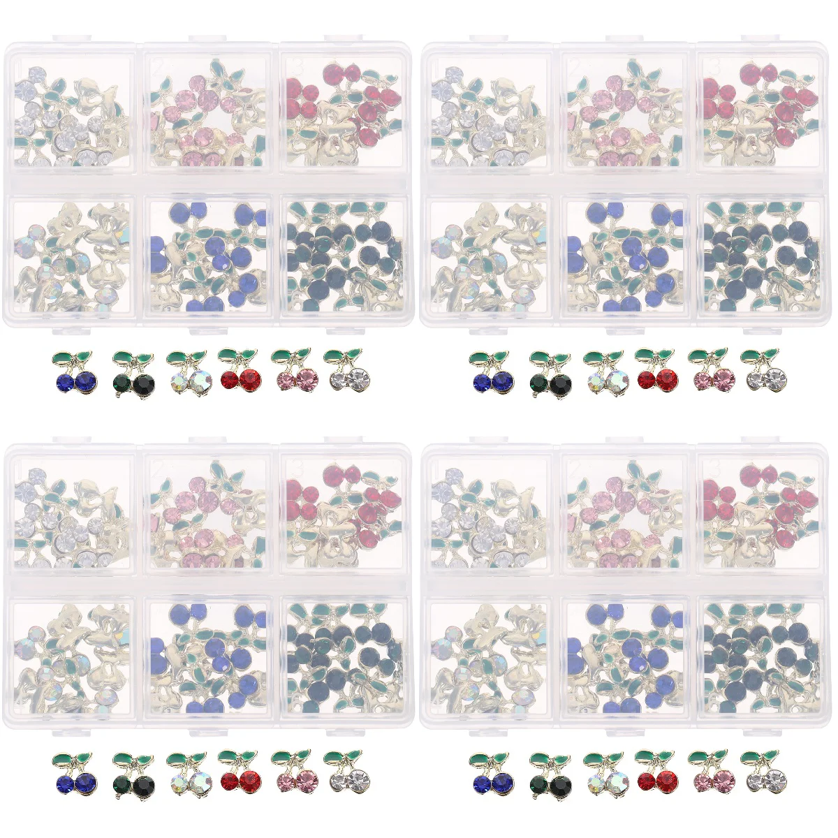 

240 Nail Charms Nail Jewels Nail Nail Nail Charm Nail Studs Nail Supplies