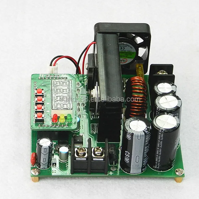 Преобразователь постоянного тока JUNTEK BST900W от 8 до 60 в до 10-120 В, высокоточный Регулируемый повышающий преобразователь, DIY трансформатор напряжения, модуль регулятора Преобразователь постоянного тока JUNTEK BST900W от 8 до 60 в до 10-120 В, высокоточный Регулируемый повышающий преобразователь, DIY трансформатор напряжения, модуль регулятора