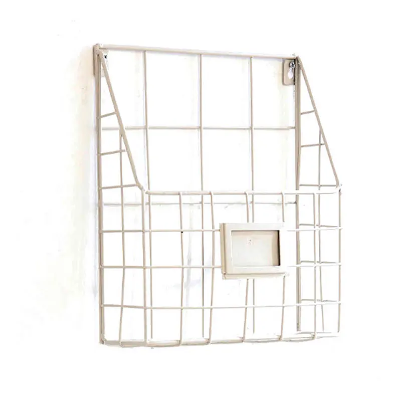

Simple Wrought Iron Bookshelf Magazine Rack Newspaper Rack Newspaper Rack Newspaper Rack Magazine Rack Living Room Wall Hanging