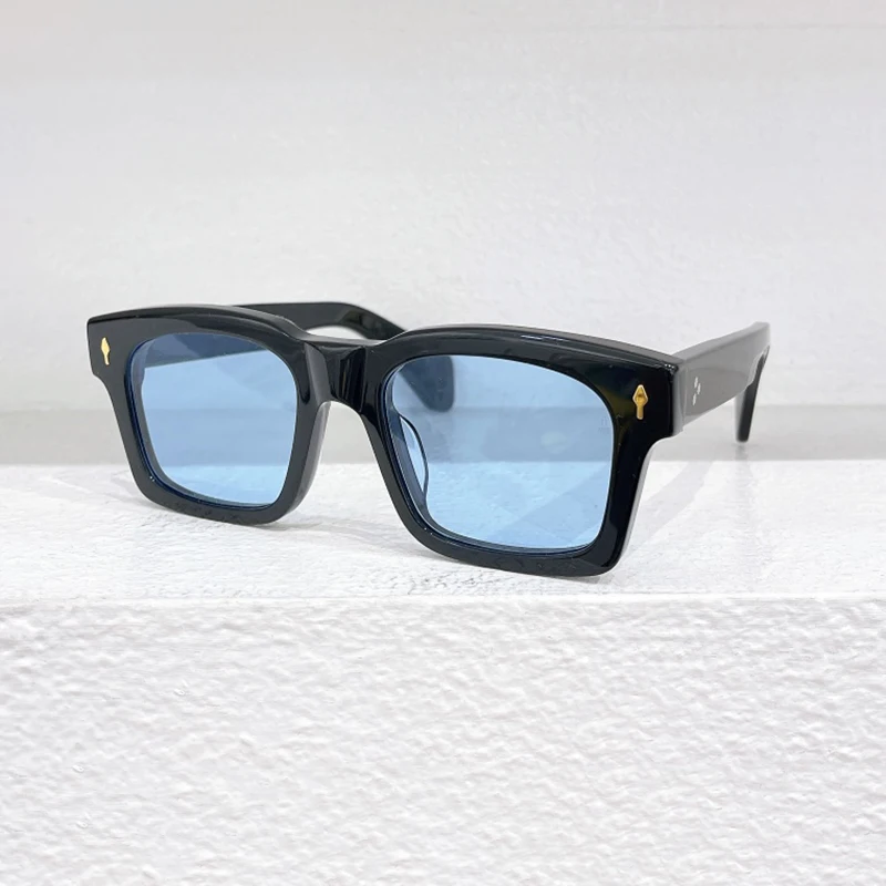 2024 Модные солнцезащитные очки в квадратной оправе высококачественные мужские