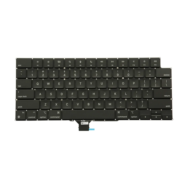 

New A2485 US UK Spanish French Russian Arabic German Keyboard with Screws For MacBook Pro M1 Retina 16" A2485 2021 Year