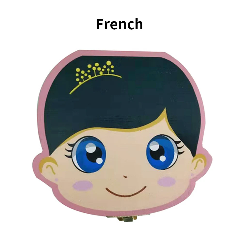 

Baby Teeth Save Box Infant Milk Teeth Storage Case Density Board Tooth Umbilical Organizer Box Souvenir Case Baby Gifts