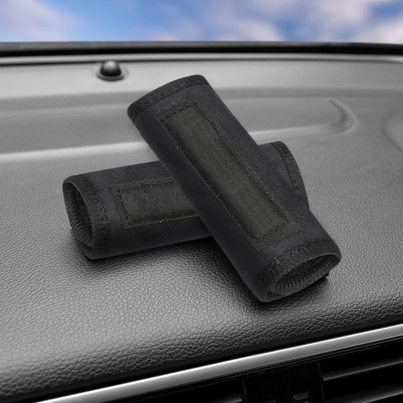 

2pc Car Interior Accessaries Roof Handle Pull Protective Cover For Mitsubishi Outlander 3 Lancer ASX RALLIART Eclipse L200 Pajer