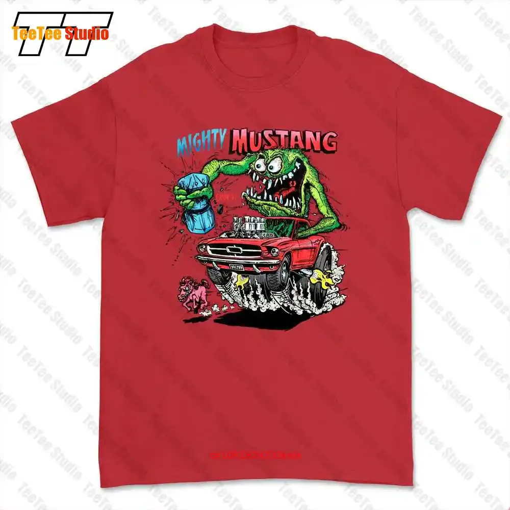 Ed Big Daddy Roth Rat Fink Mighty Mustang T-shirt Tee GTKG