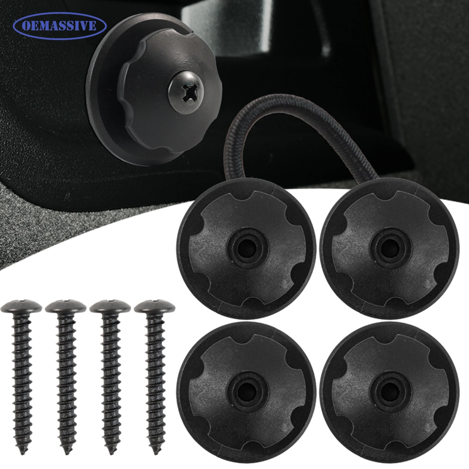 

4 шт./компл. автомобильная грузовая сетка, сменные крючки, комплект оборудования, монтажный крючок для автомобиля, задний багажник, органайзер для хранения, сетка, 2 способа установки