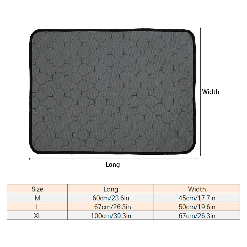 Моющийся коврик для домашних животных многоразовая впитывающая диафрагма