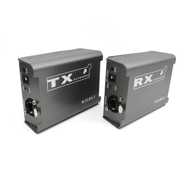 Фото Односторонний двунаправленный цифровой удлинитель XLR Audio 200M, общественная передача для цифрового IP-трансляции аудиоматрицы №3