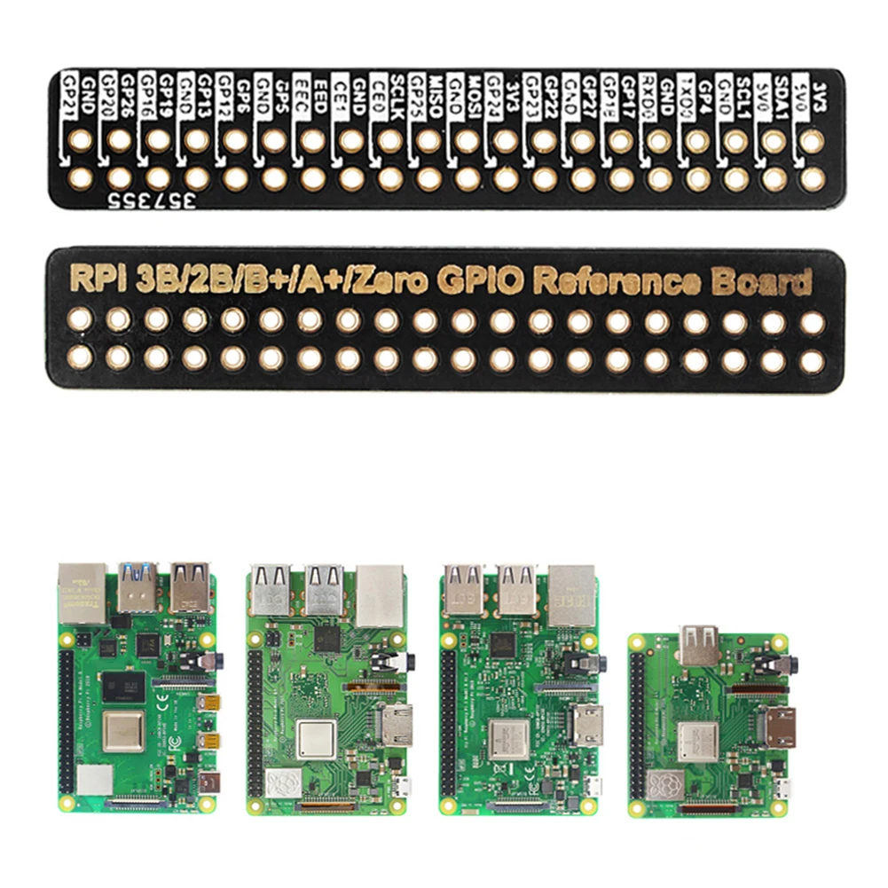 

GPIO Pin Reference Board External Dupont Line Breadboard PCB Distinguishable for Raspberry Pi 2 Model B / B+