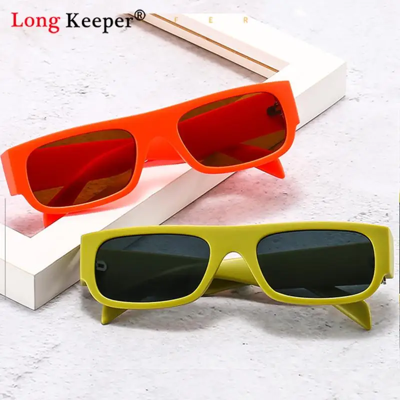 

Retro Small Rectangle Women Sunglasses Men Champagne Green Purple Eyewear Shades Trending Square Sun Glasses Fashion Outdoor Uv