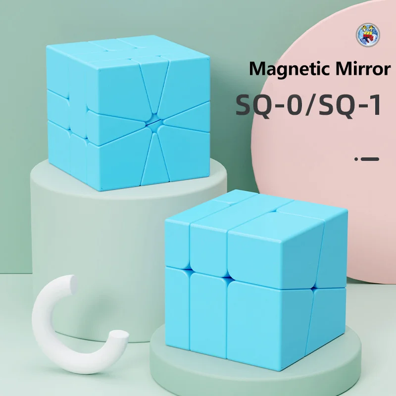 

New ShengShou Magnetic Mirror SQ1 Neo Cube SQ0 Magnetic Magic Cube Children Toys For Birthday Gift Office Toys
