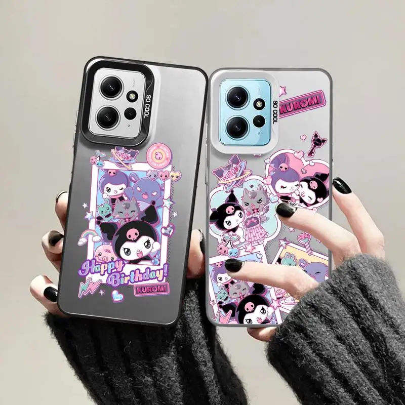 Модные трендовые чехлы для телефонов Kurome Bakus Xiaomi Poco C50 X3 NFC C61 C51 X3pro Redmi 12C 13 A2 A3x 12