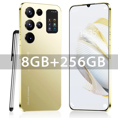 Новая глобальная версия смартфона S28 Ultra Snapdragon8 gen2 16G + 1 ТБ, 7000 мАч, 48 + 72 МП, двойная SIM-карта, двойной режим ожидания, телефон 5G, телефон Android13