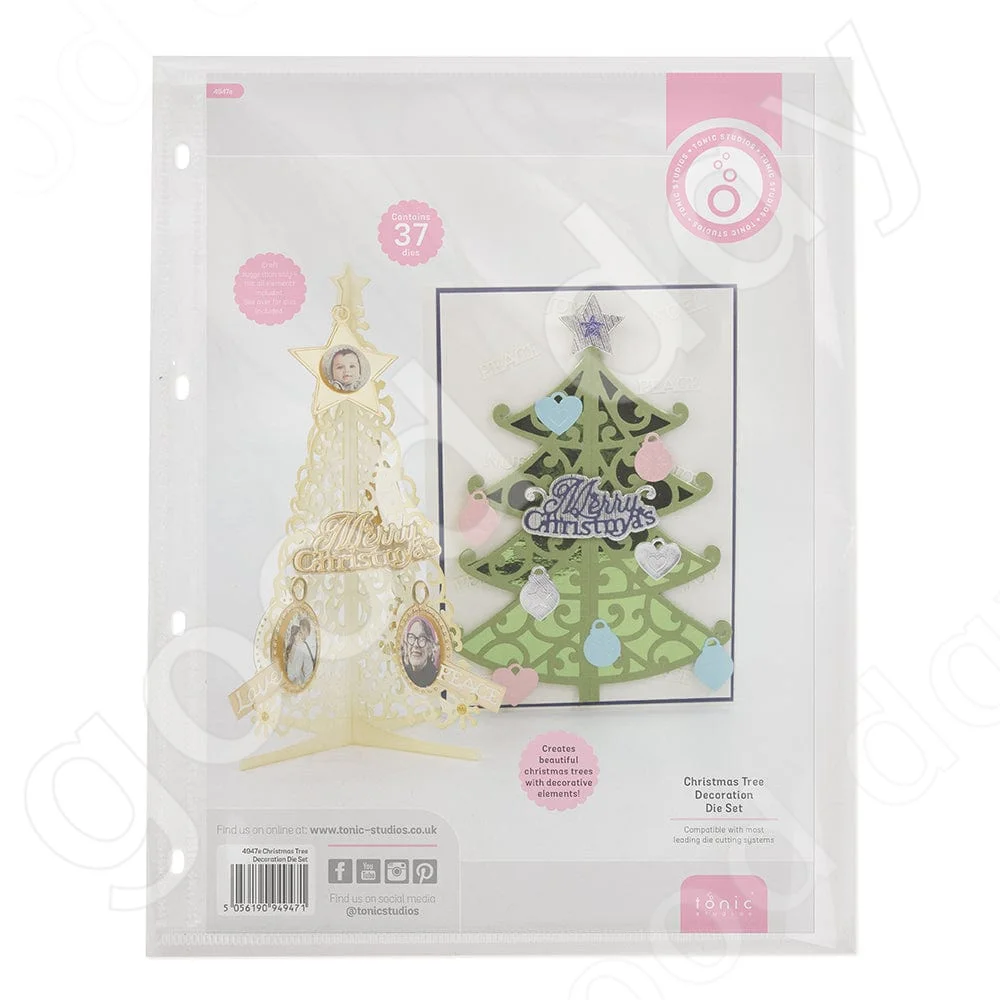 

Christmas Tree Decoration Metal Cutting Dies Scrapbook Diary Decoration Stencil Embossing Template Diy Greeting Card Handmade
