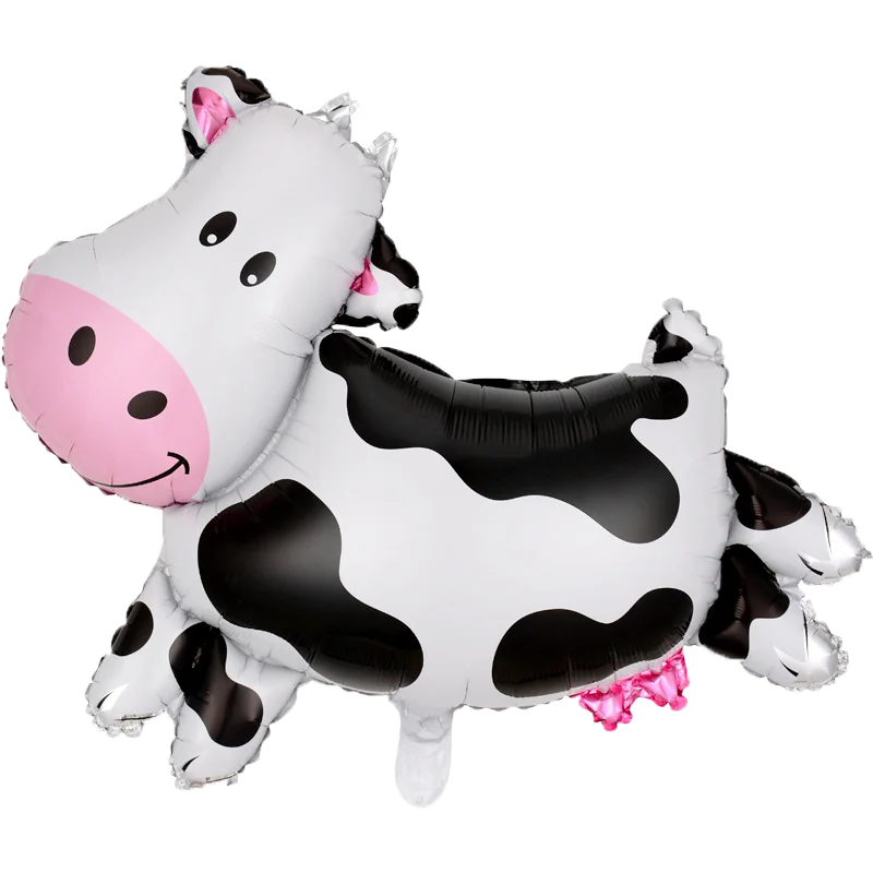 Фольгированные воздушные шары в виде фермы коровы детские игрушки для будущей