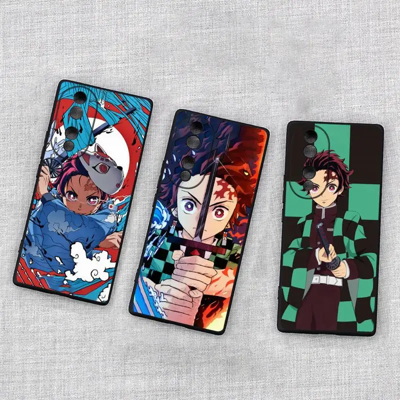 

Anime Demon Slayer Kamado Tanjirou Phone Case For Huawei Honor 70 60 50 30 20 10 9 X 9X V30 Pro Lite View Cover