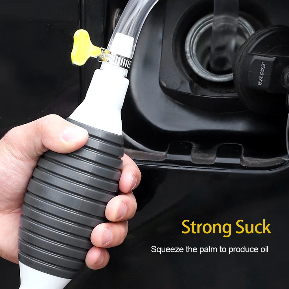 

Auto Oil Suction Pump Fuel Tank Car Oil Pump Manual Oil Change Vacuum Pump Extractor De Gasolina Fuel Line Bomba Gasolina