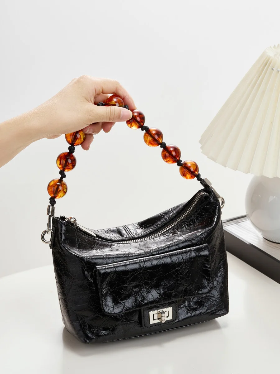 Сумка женская из натуральной кожи в китайском стиле