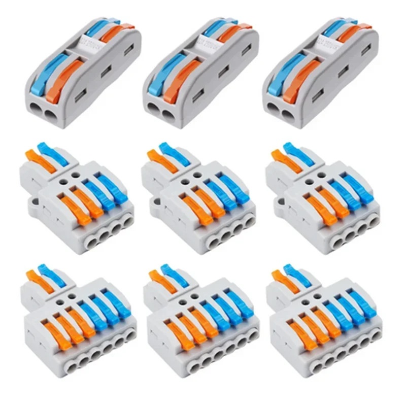 9 шт. компактные соединители для проводов AWG 28-12