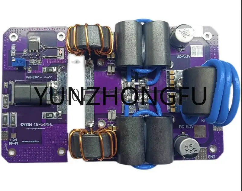 

1200 Вт 1,8-54 МГц Стандартная плата Amp для любительского радиоприемника MRFX1K80H BLF188 MRFX1K50 ART2K0FE ART1K160