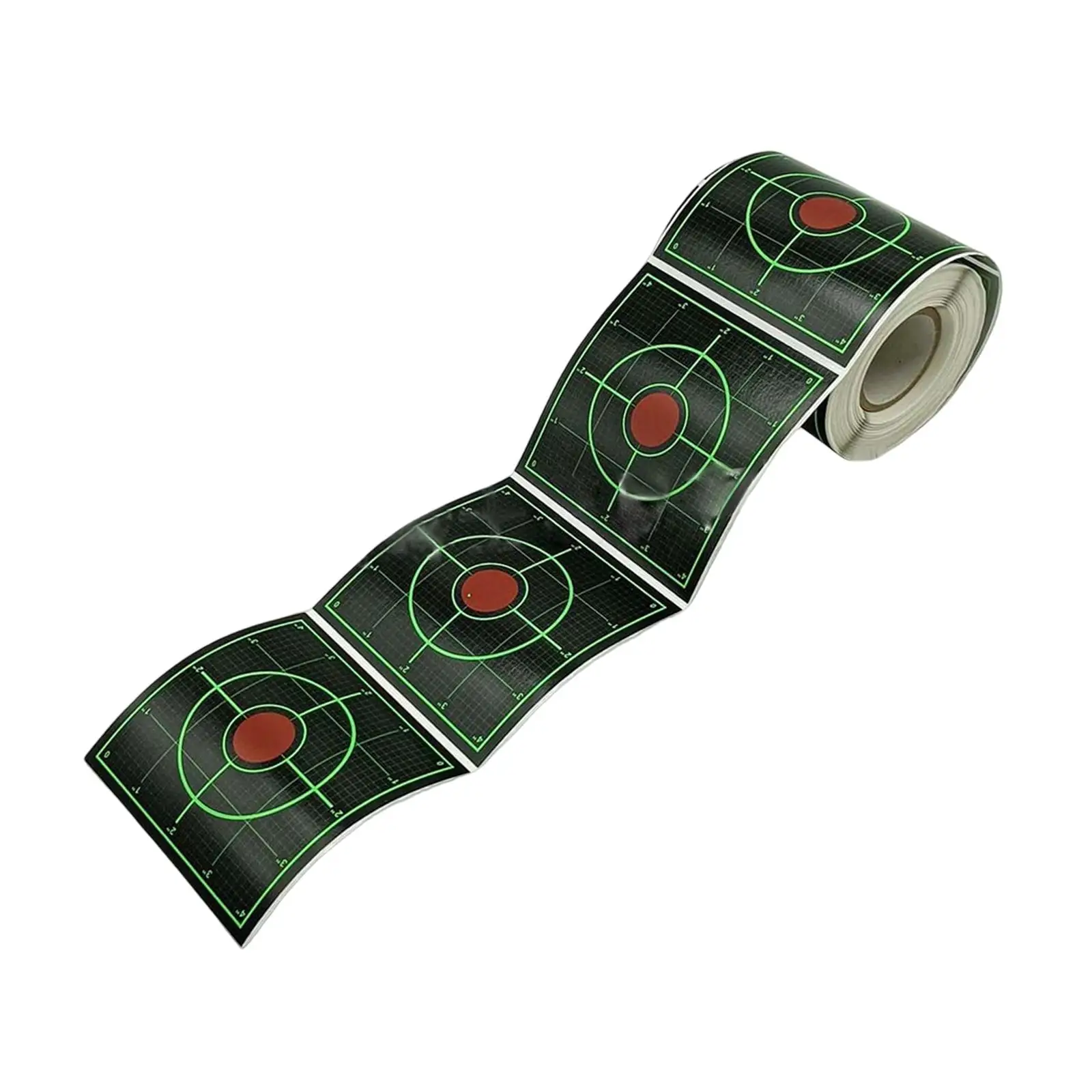 

200 Pieces Splatter Paper Targets Roll Target Stickers Reactive Paper Target Sticker for Outdoor Garden Range Practice