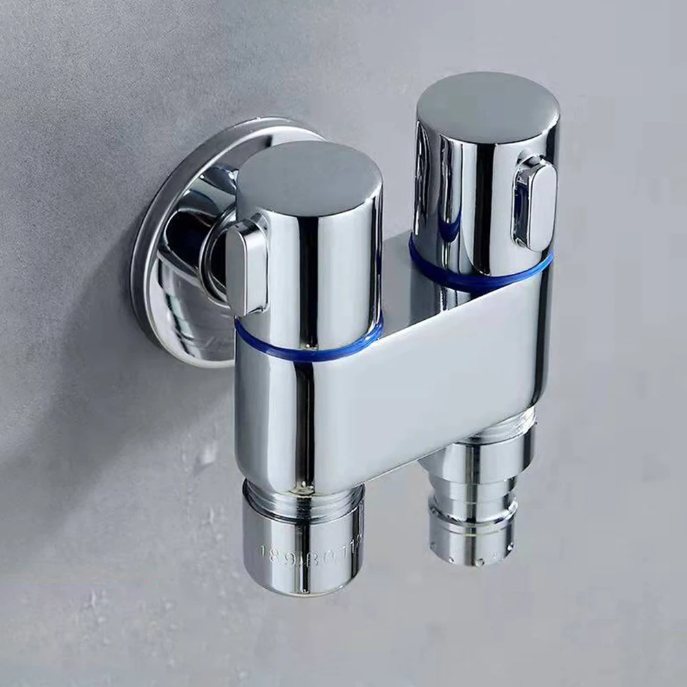 

Angle Valve Inlet Valve Bathroom Single & Double Outlet Valve G1/2 Water Stop Valve Toilet Kitchen Double Outlet Double Control