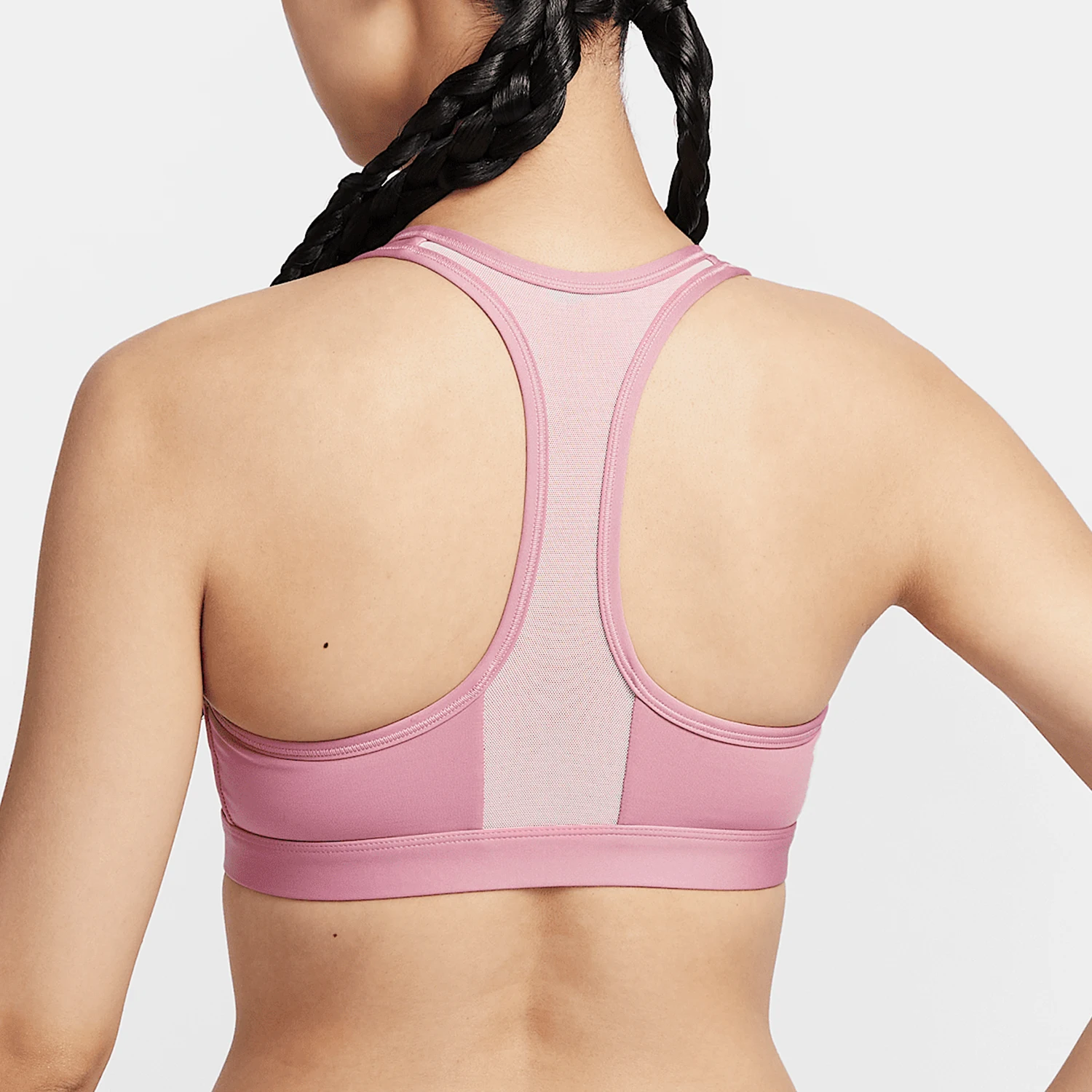 Фото Женское нижнее белье Nike Genuine Swoosh со средней степенью поддержки и молнией спереди FN2732-699 №2