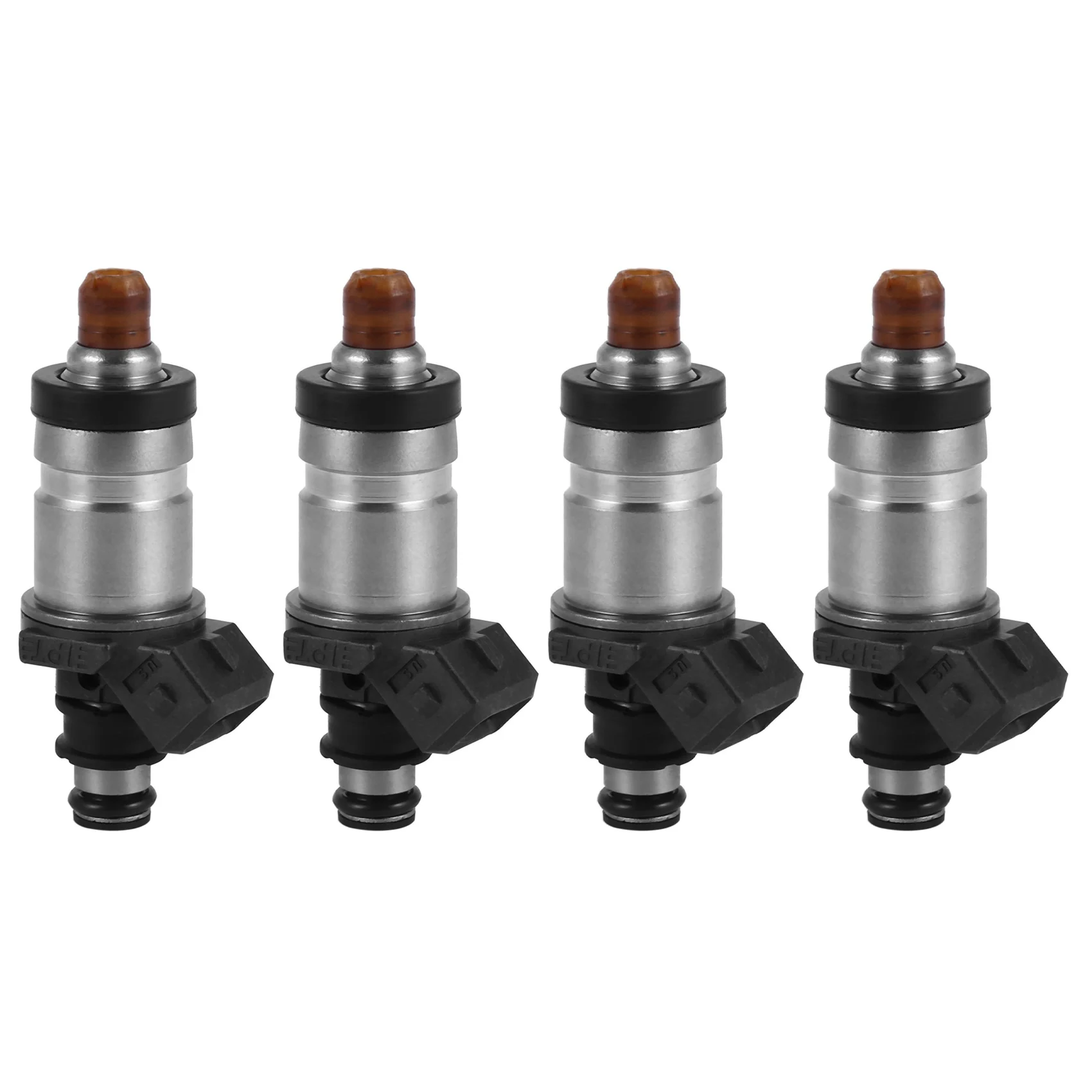 

Fuel Injector Nozzles,06164-P0A-000 4Pcs Injector Fuel Nozzle for Honda Accord Odyssey Prelude 06164P0A000