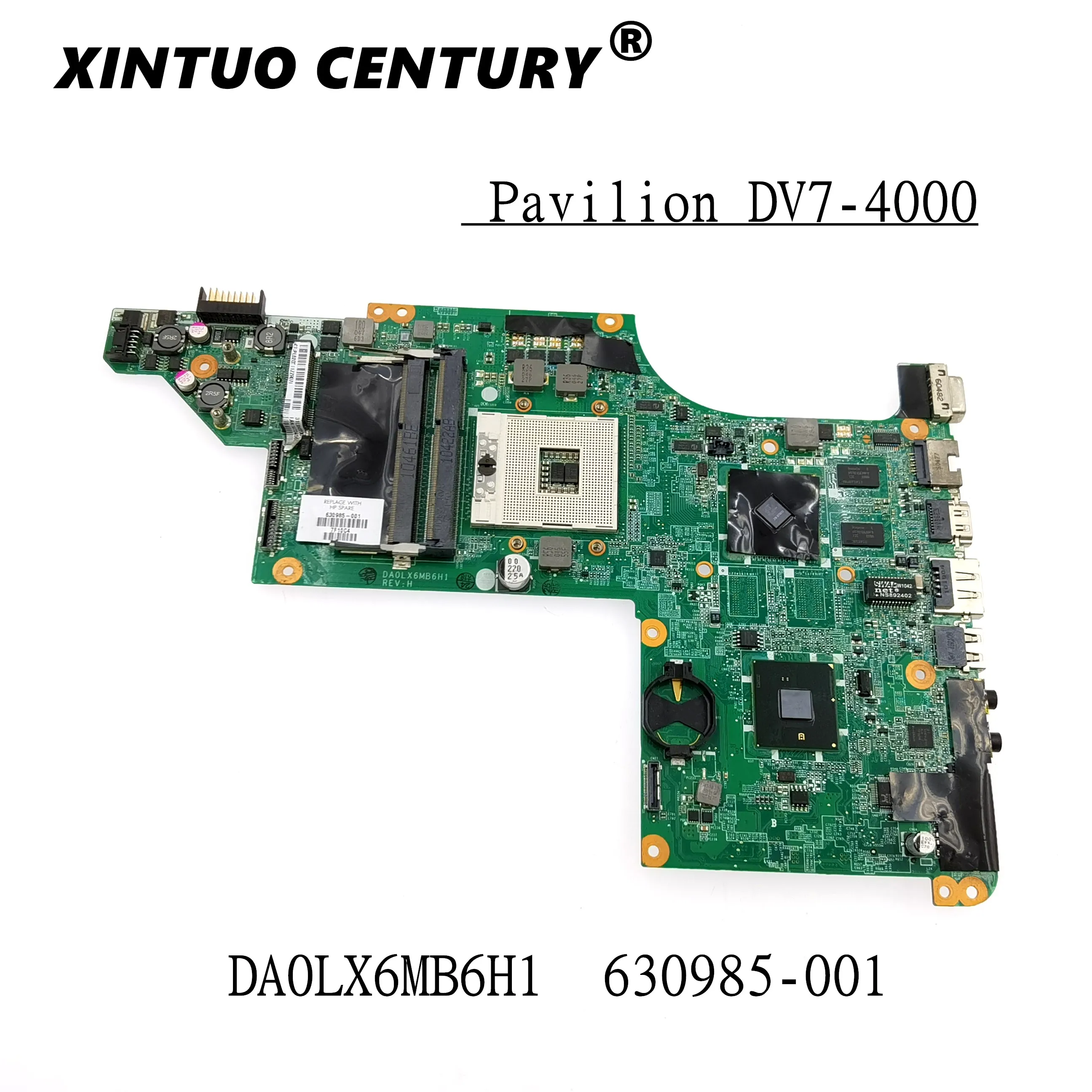 

630985-001 630985-501 para HP pabellón DV7-4000 placa base de computadora portátil DA0LX6MB6H1 HM55 216-0774211 DDR3 placa base