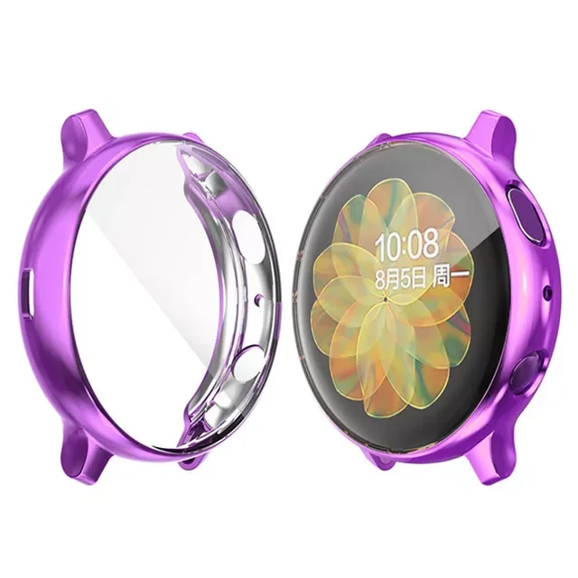 

Case For Samsung Galaxy Watch Active 2 40 44mm Ultra Thin Screen Protector cover for watch active 1 Full TPU Protective
