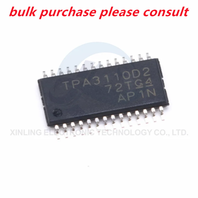 

5pcs original Tsop-28 audio amplifier IC chip electronic components TPA3110D2 TPA3110D2PWPR