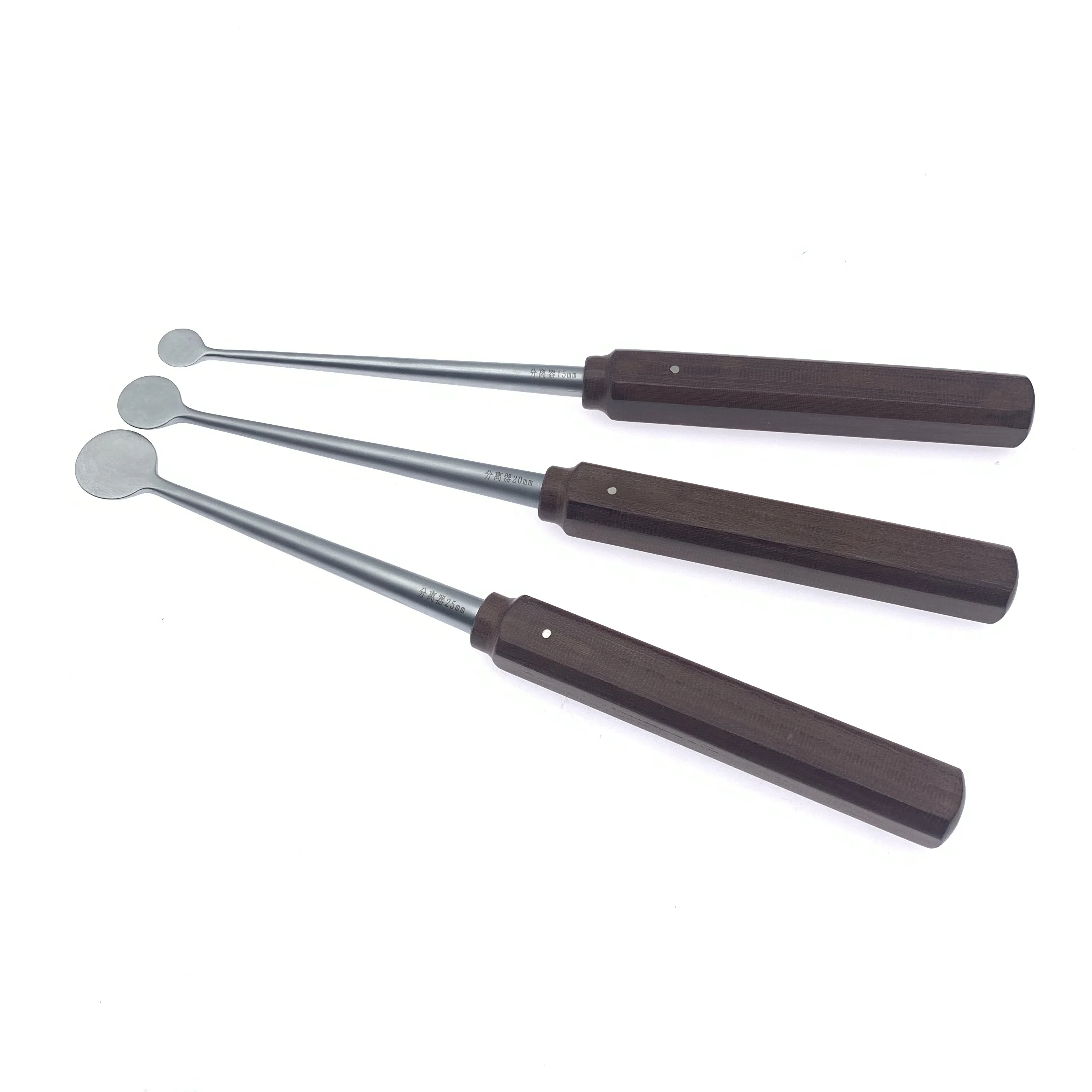 

Round head Periosteal Dissector Periosteal Elevators with Wooden handle Orthopedics Surgical Instruments