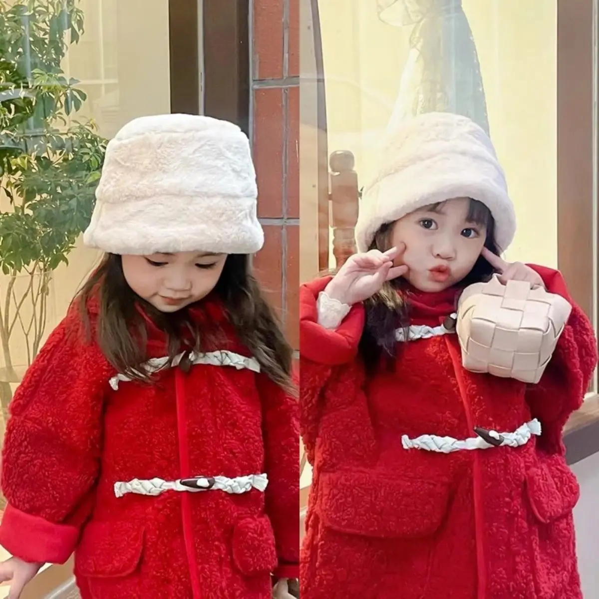 

Новинка Зима 2022 светильник Роскошная модная корейская детская шапка, утепленная модная Рыбацкая теплая шапка с леопардовым принтом в прост...