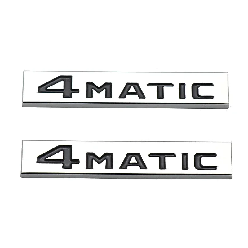 2 шт. Стайлинг автомобиля эмблема наклейки автодекор 4MATIC логотип для Mercedes Benz W164 W176