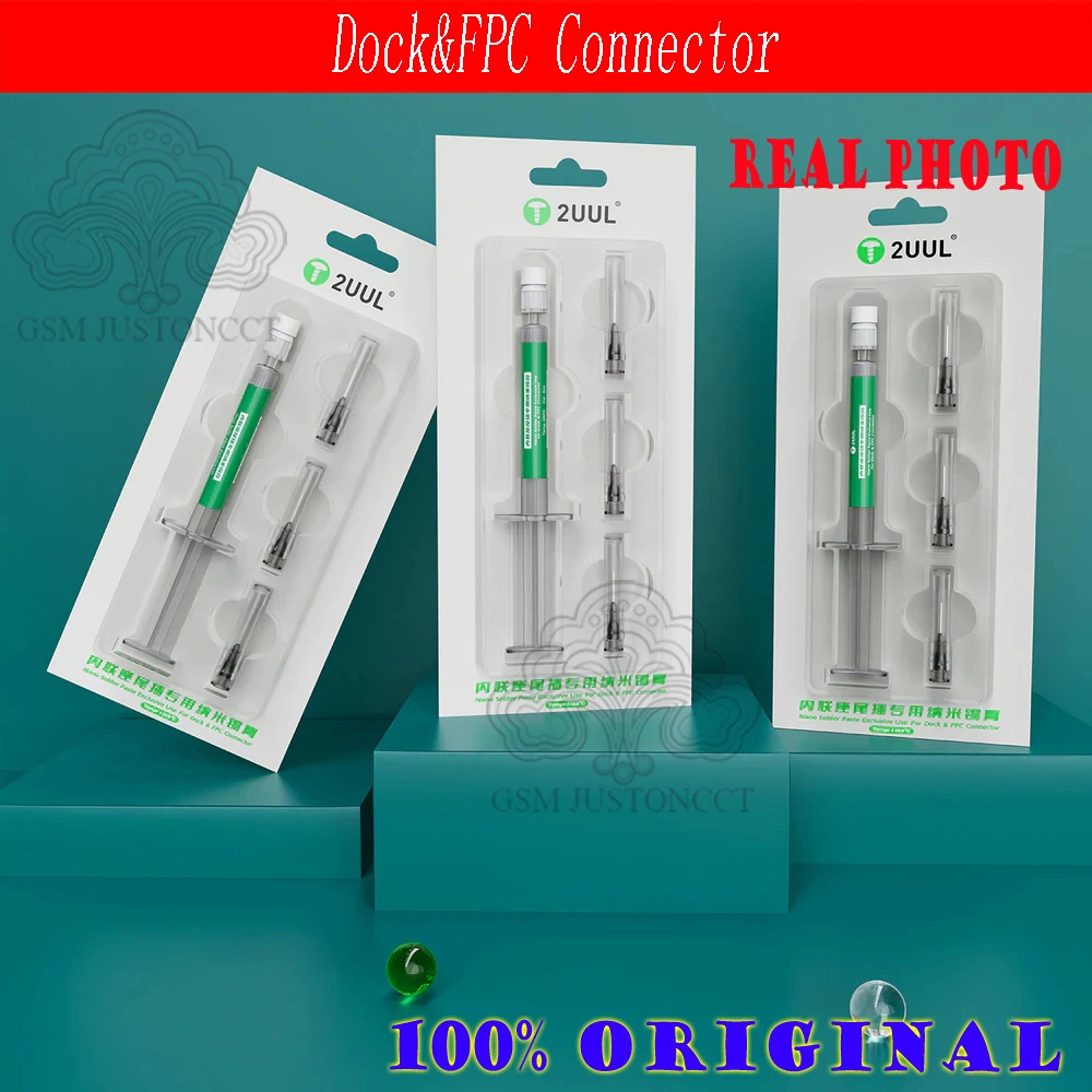 

2UUL SC99 Nano Solder Paste, Exclusive Use for Dock and FPC Connector