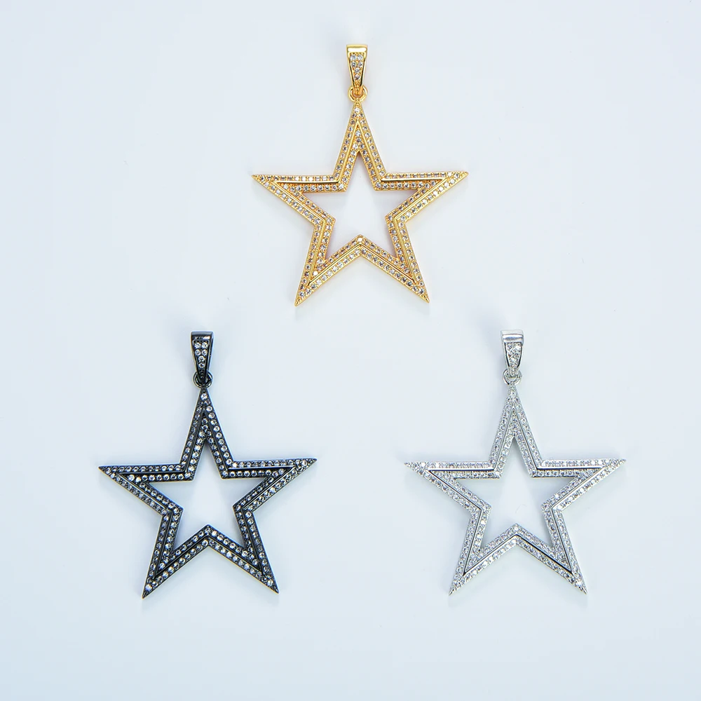 

Earrings Ear ring Making Supplies Colorful Pendants Stars Plating Metal Satellite Bracelet Necklace for Women Wholesale Bulk