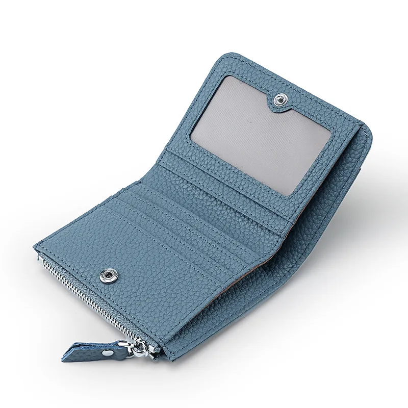 RanHuang новинка 2024 женские короткие кошельки из натуральной кожи