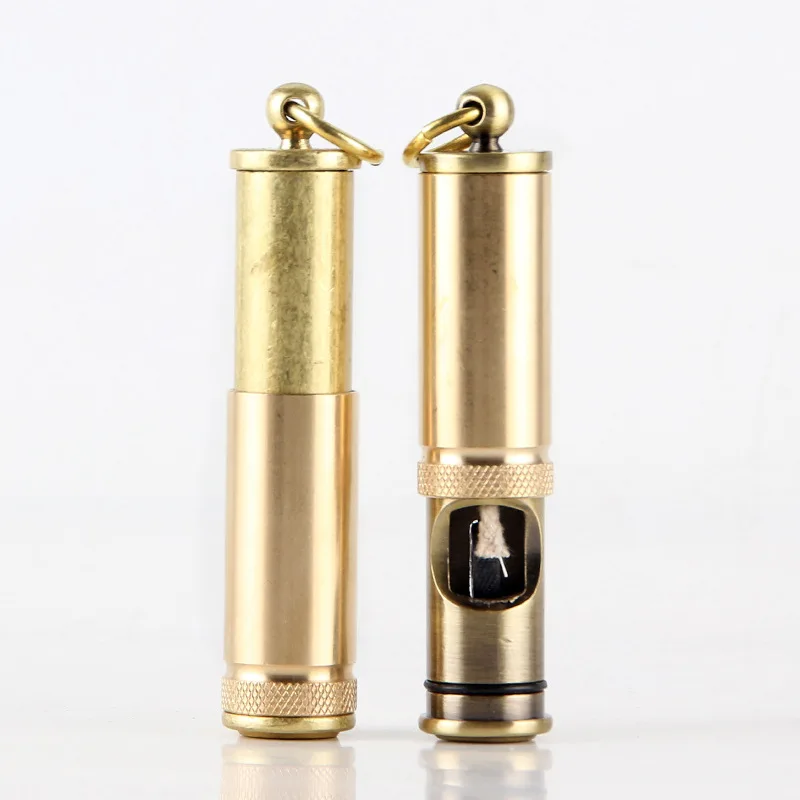 

Personality Waterproof Antique Cylindrical Pull-down Outdoor Kerosene Lighter Smoking Accessories Regalos Para Hombre Originales