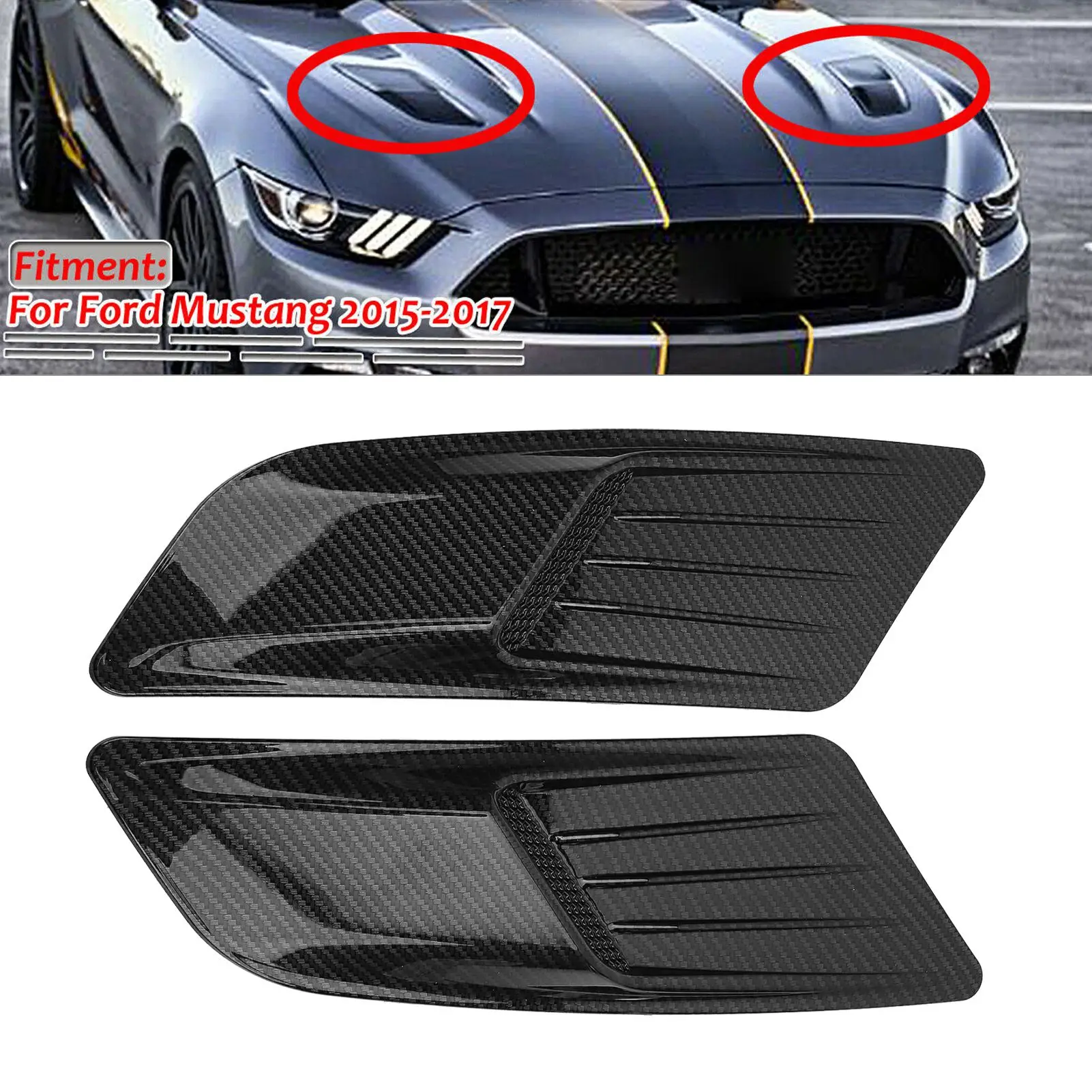 Крышка вентиляционного отверстия декоративная пара универсальная Передняя