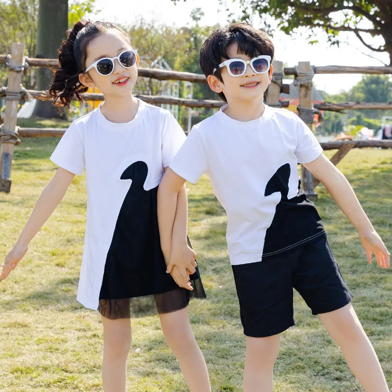 Коллекция 2022 года летняя одежда для всей семьи футболка Платья мамы и дочки