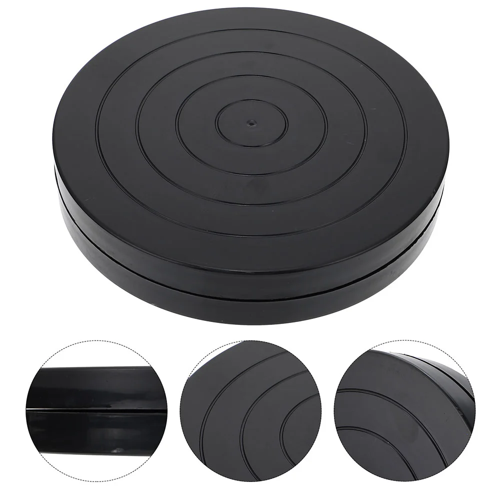 

Cake Smooth Swivel Plate Round Clay Sculpture Turntable Rotating Bearing Durable Base