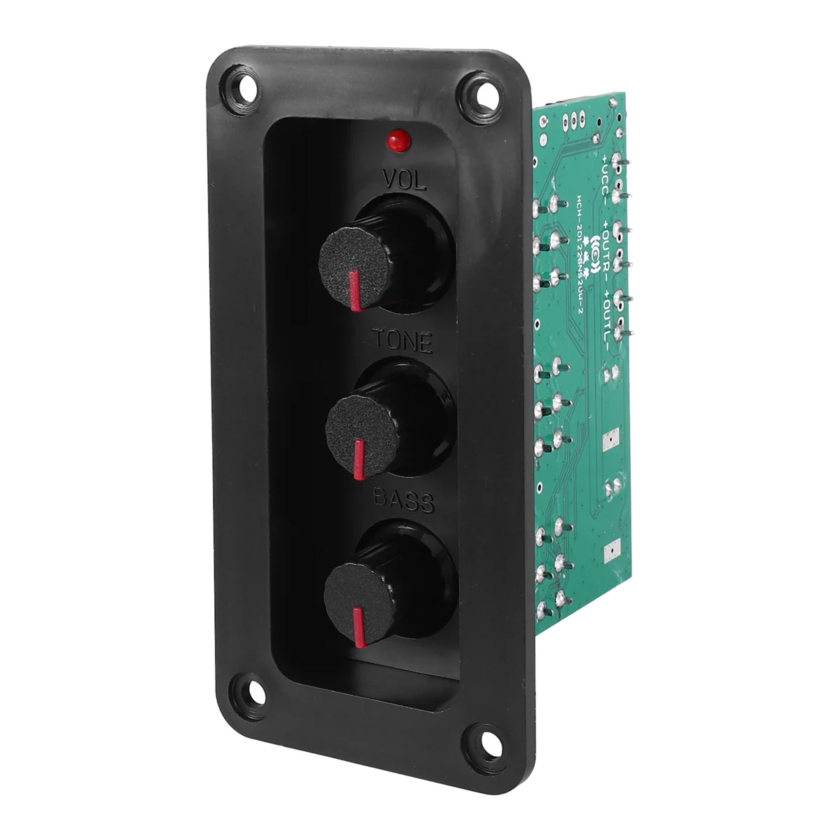 Digital Power Amplifier Board Stereo Amp NS4110B Sound 2X20W HIFI Amplificador Treble Bass Tone with Panel