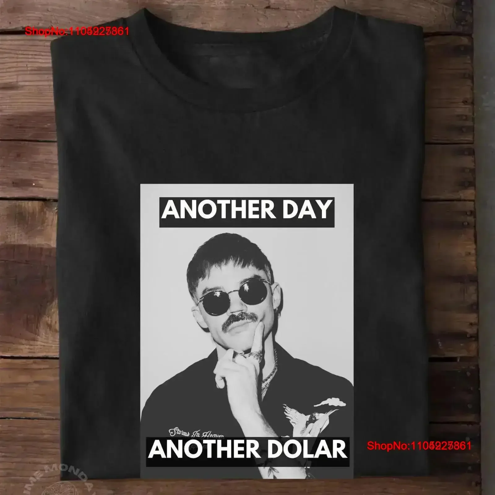 Фото Футболка Dom Dolla Еще один день Долар EDM DJ Merch House Music Rave Outfit Festival Techno Top Electronic Dance Fan винтажный мягкий №1